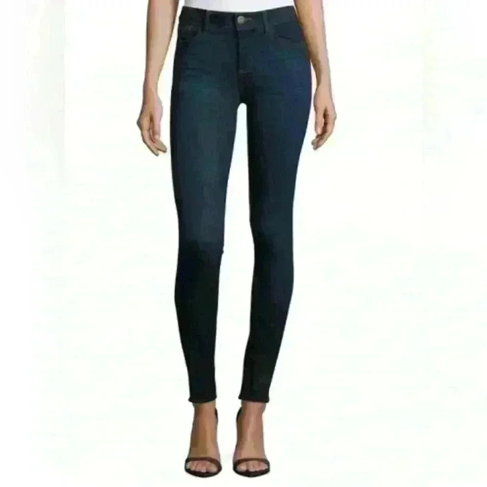 DL1961 women’s Florence instasculpt raw hem skinny denim jeans 26